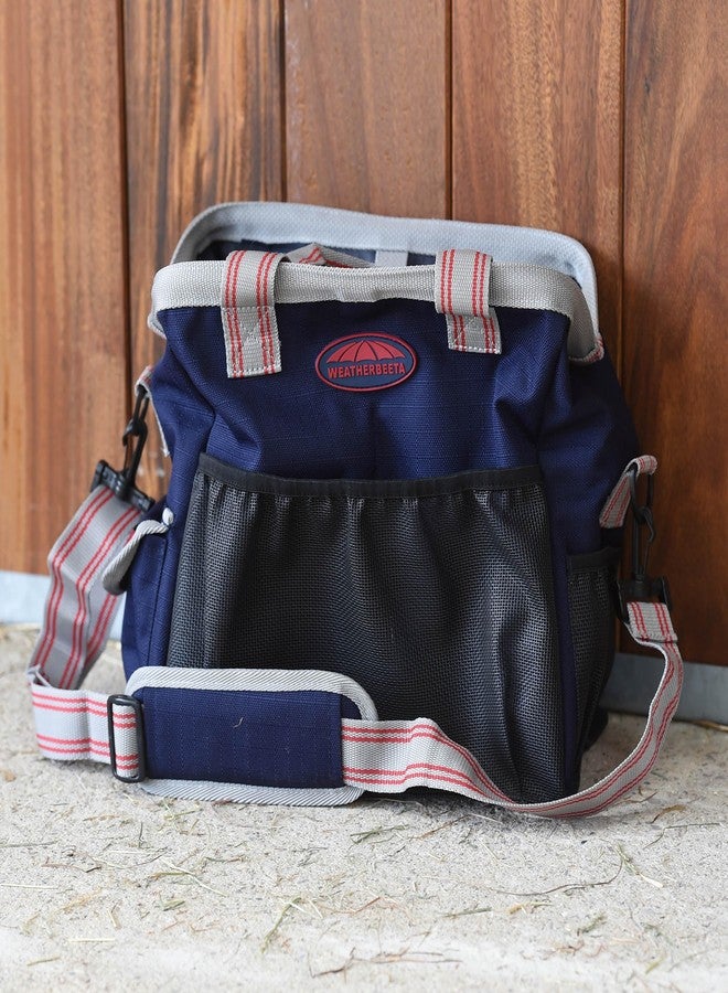 WeatherBeeta Grooming Tote Bag, Navy/Silver/Red - Image 3
